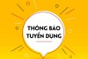 Tuyển dụng cán bộ kỹ thuật