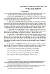 Văn bản hợp nhất số 18/VBHN-BNNMT của Bộ Nông nghiệp và Môi trường: Nghị định về an toàn sinh học đối với sinh vật biến đổi gen, mẫu vật di truyền và sản phẩm của sinh vật biến đổi gen
